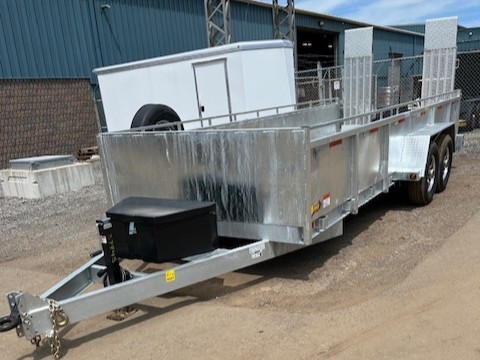 Cargo, Utility Trailers  2026 Miska 7 Ton Custom Galvanized Float Trailer Photo